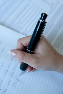 hand-writing